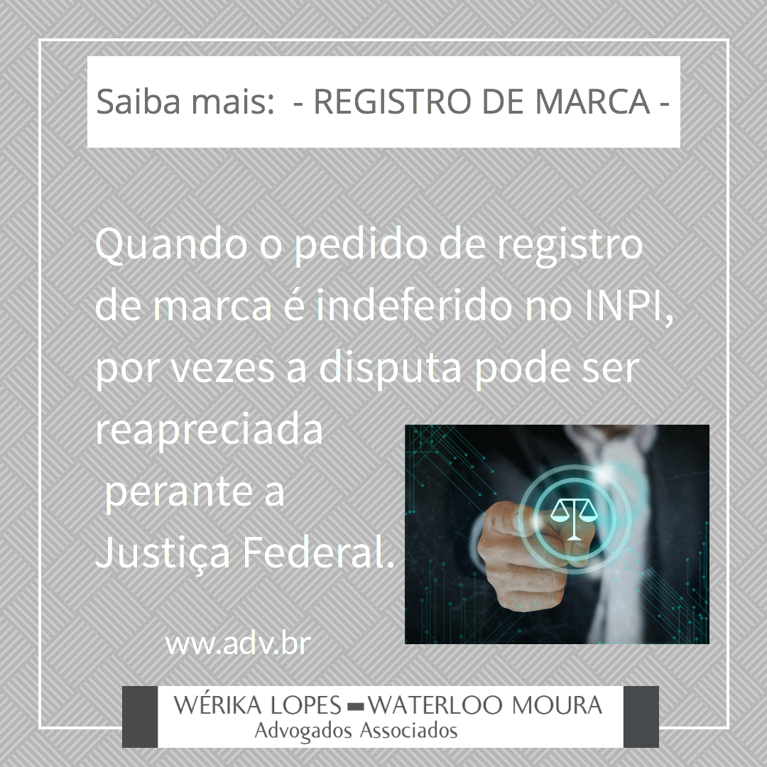 Registro de Marca Justiça Federal