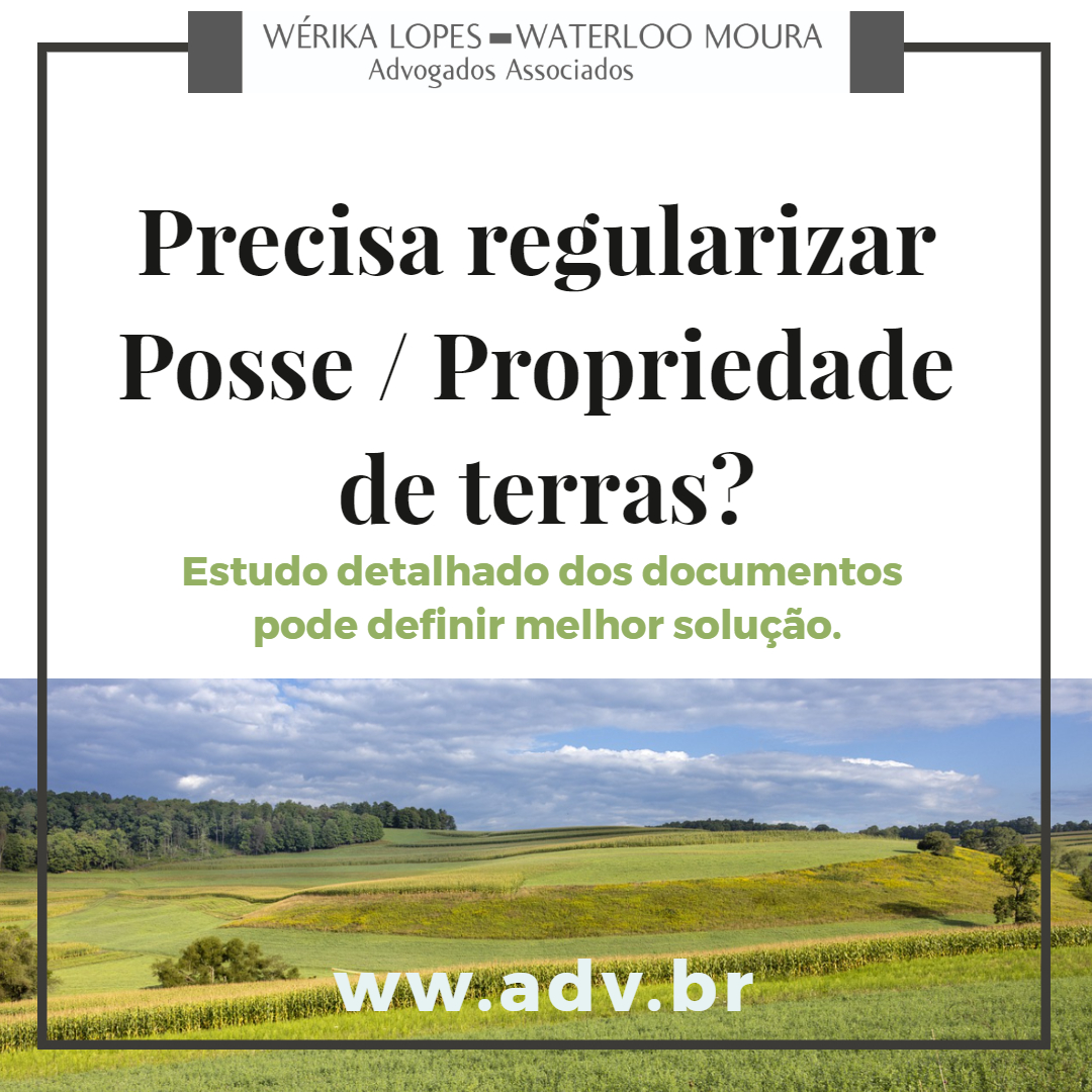 Regularizar Posse e Propriedade WW